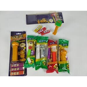 6 Vintage Garfield Odie Nermal Pez Candy Dispenser NIP